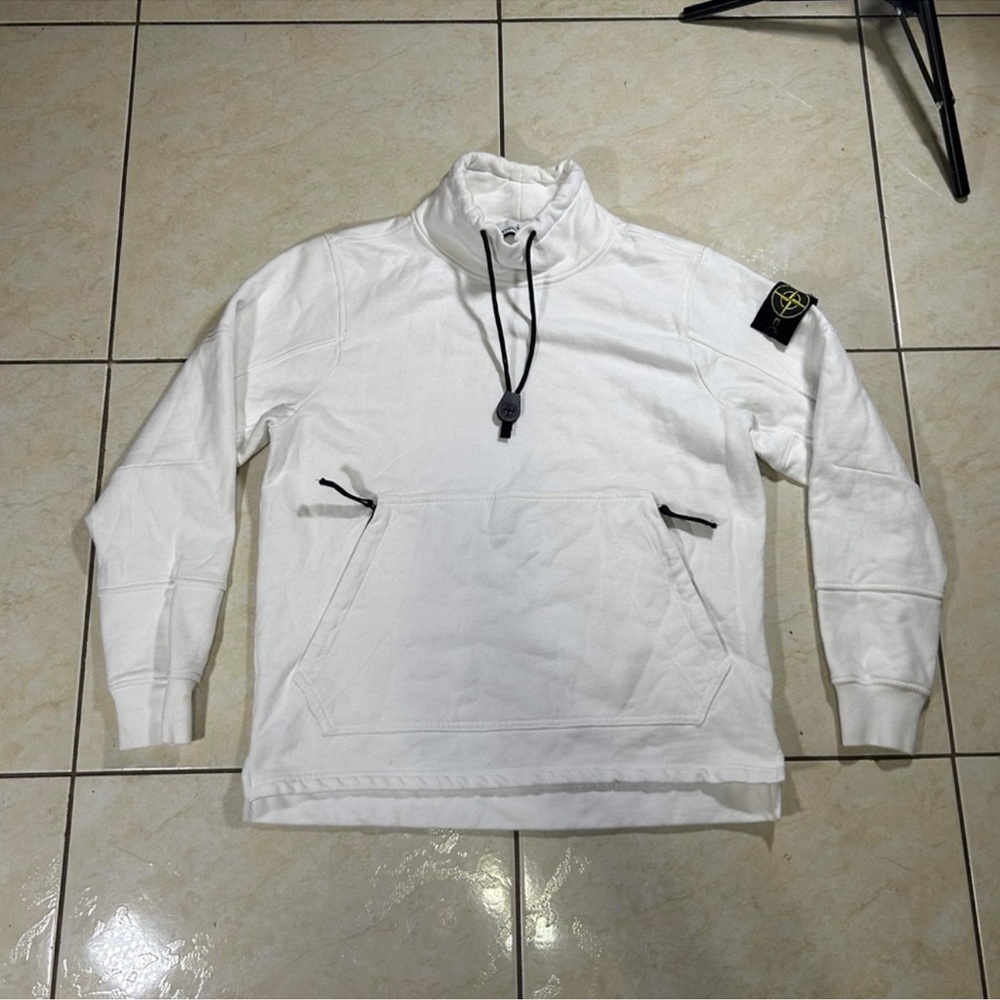 Classic Stone Island Pullover Sweatshirt Rare Sz M Y2K